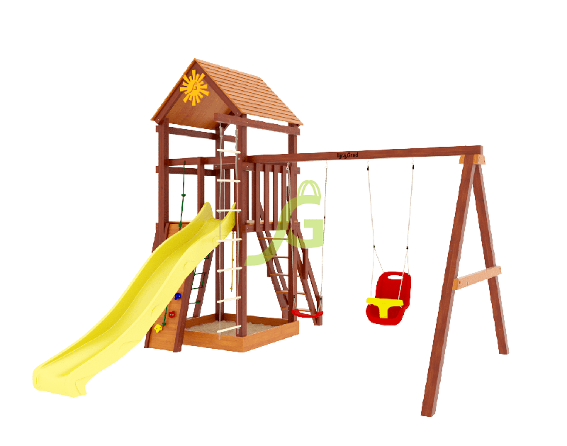 Детская площадка IgraGrad Панда Фани Gride Color