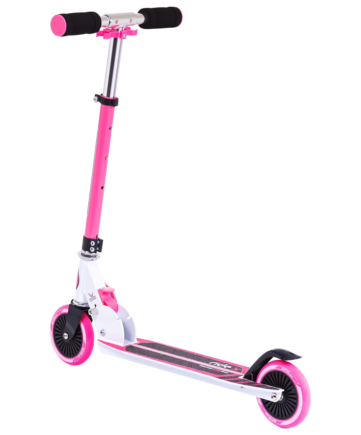 Самокат 2-колесный Rapid 125 мм, розовый