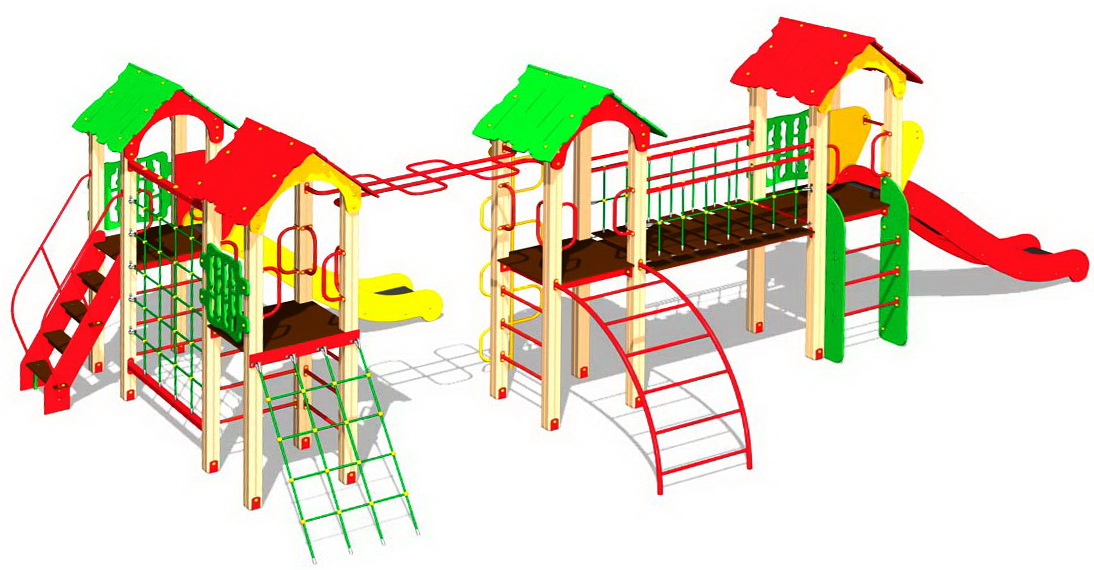 Детский игровой комплекс ZION Ягуар (КД012)