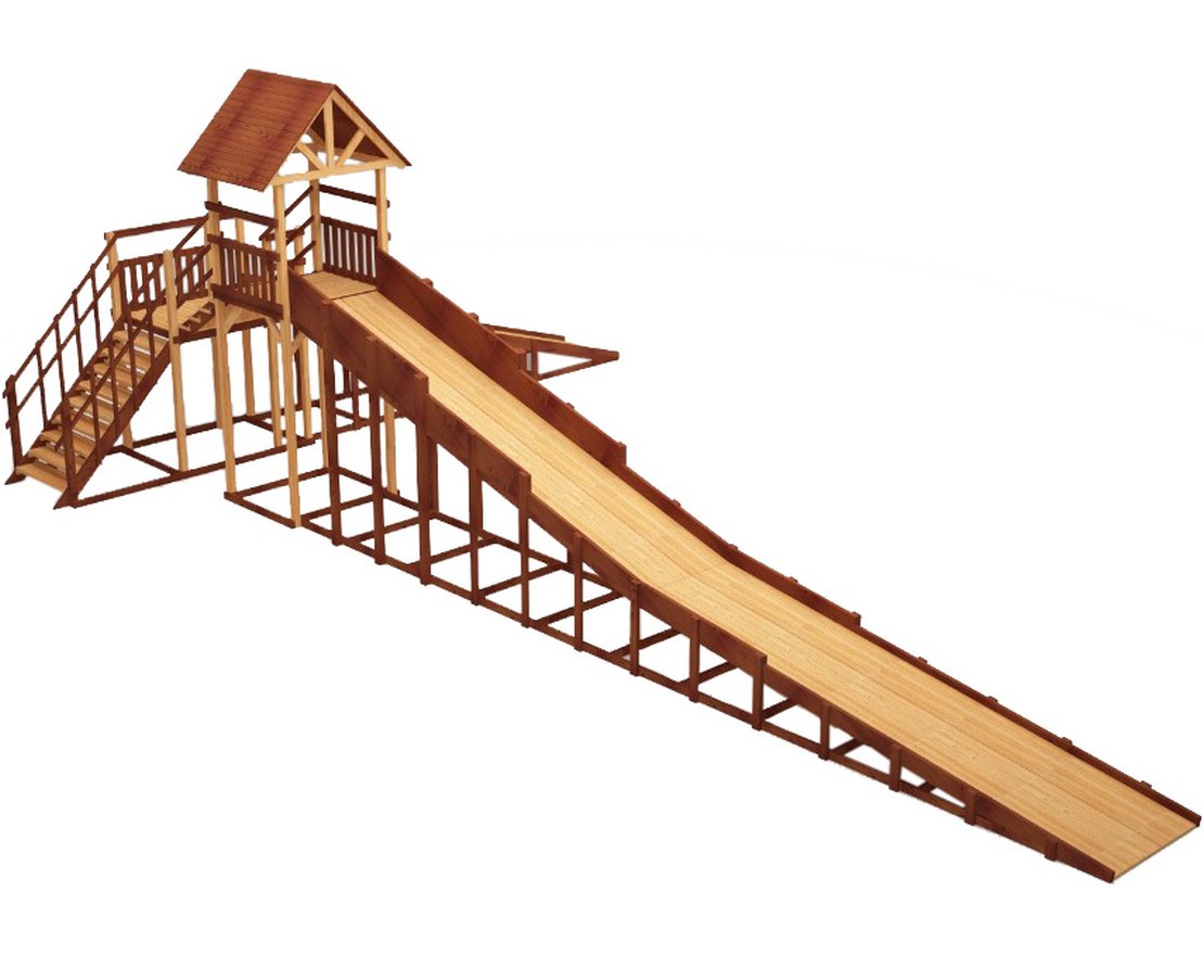 Зимняя горка ЗИМА 10 Савушка (6 и 12 м)