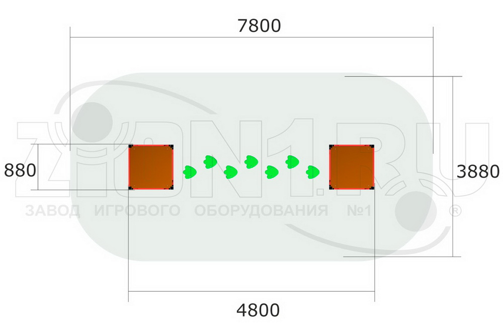 Спортивный комплекс ZION СГК-5 (КС006)