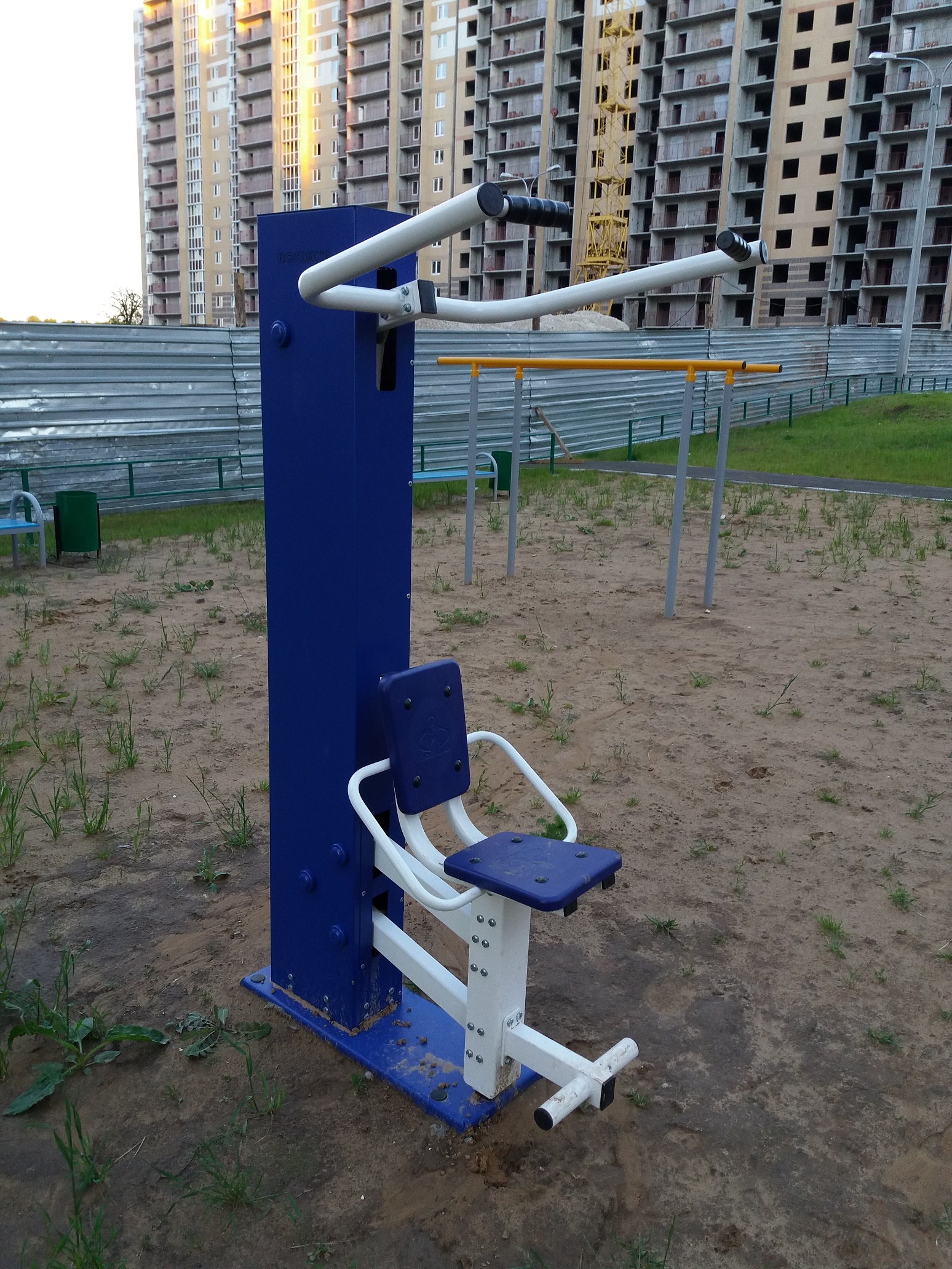 Тренажер уличный ТЯГА ВЕРХНЯЯ Romana 207.35.05