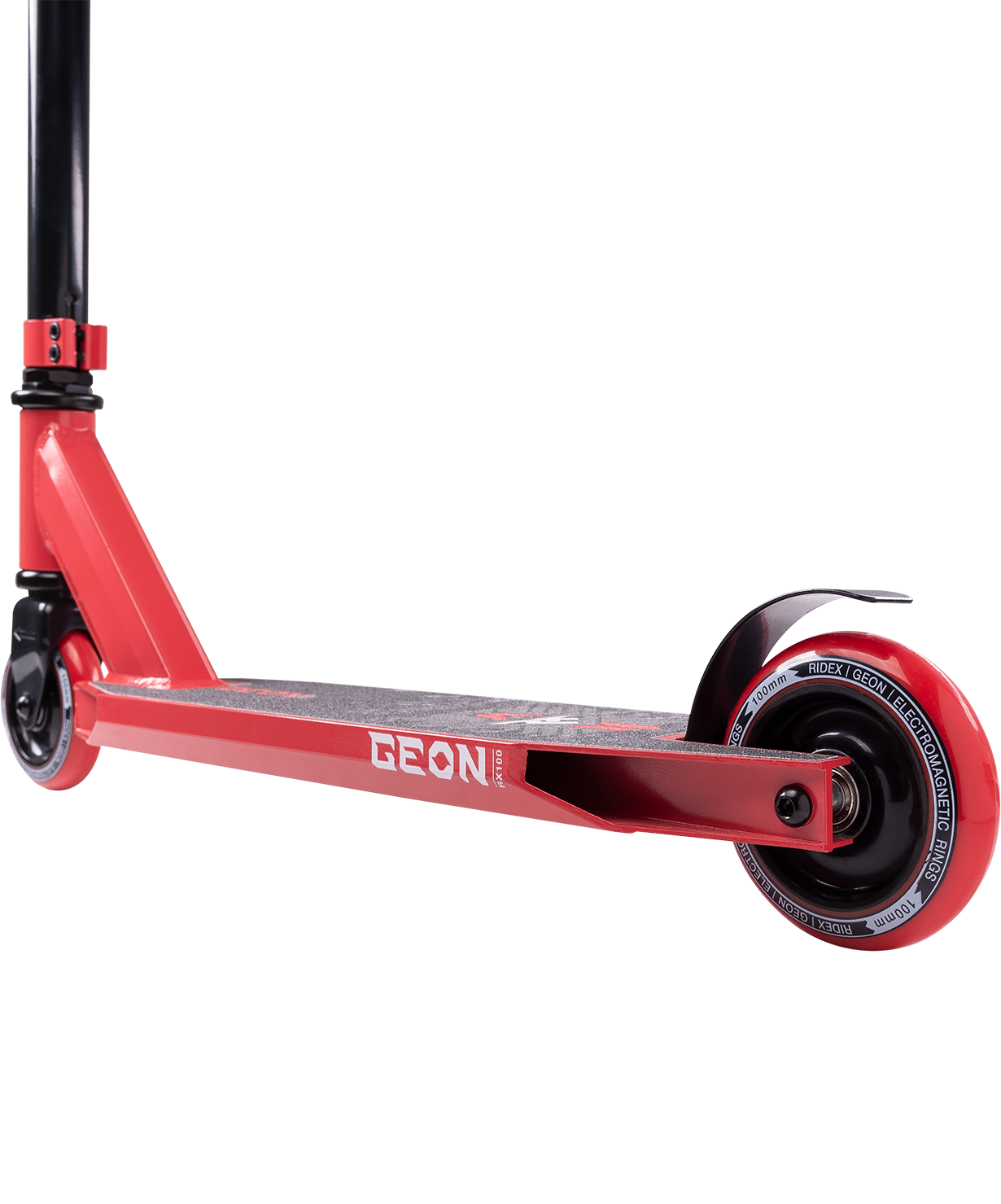 Самокат трюковый Geon red 100 мм