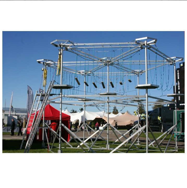 Мобильный веревочный городок