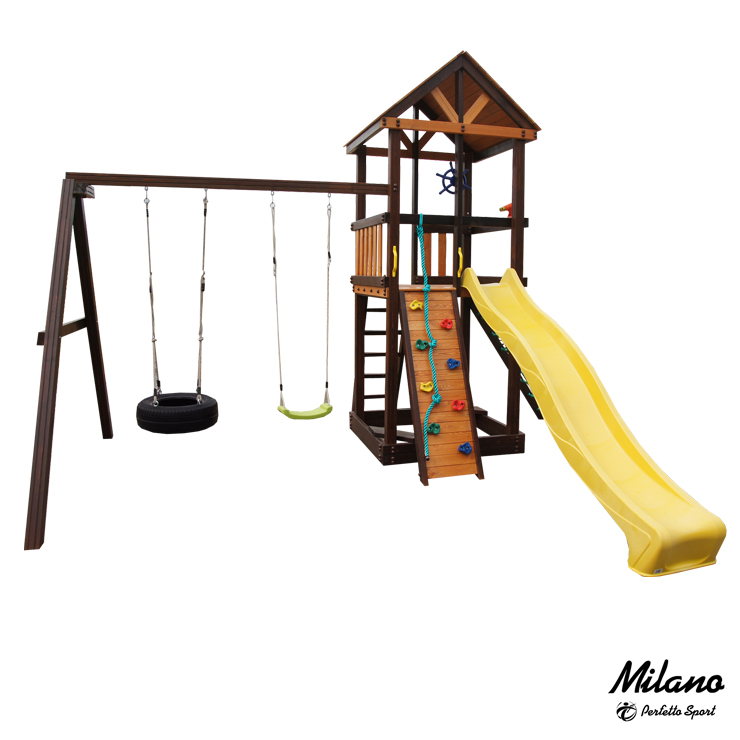 Детский игровой комплекс (ИК) Perfetto sport "Milano" (качели шина)