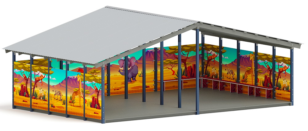 Теневой навес (Сафари) МФ 70.8.5-10