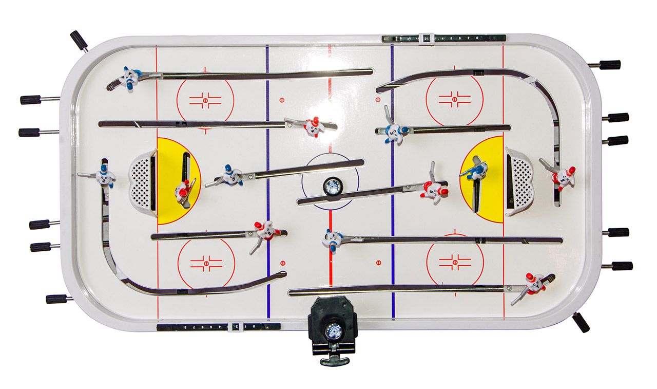 Настольный хоккей Юниор мини (58.5 x 31 x 11.8 см, цветной)
