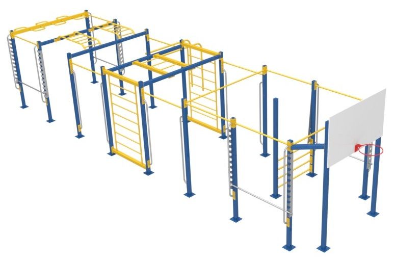 Уличный атлетический комплекс Air-Gym AK01