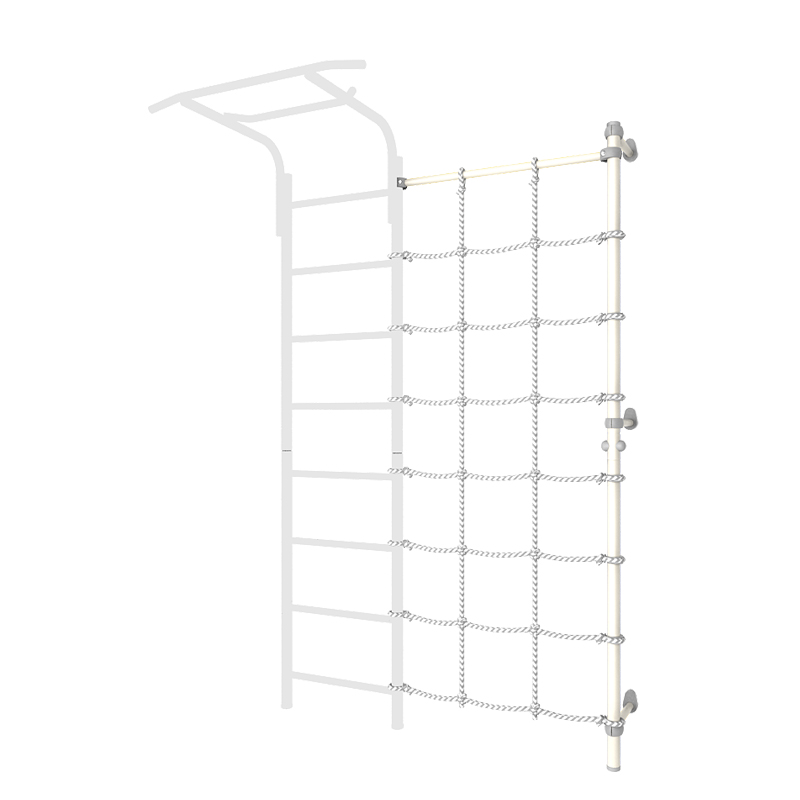 Комплект с канатным лазом пристенный ROMANA ДСКМ 1С-8.18-45 (оранжевый)