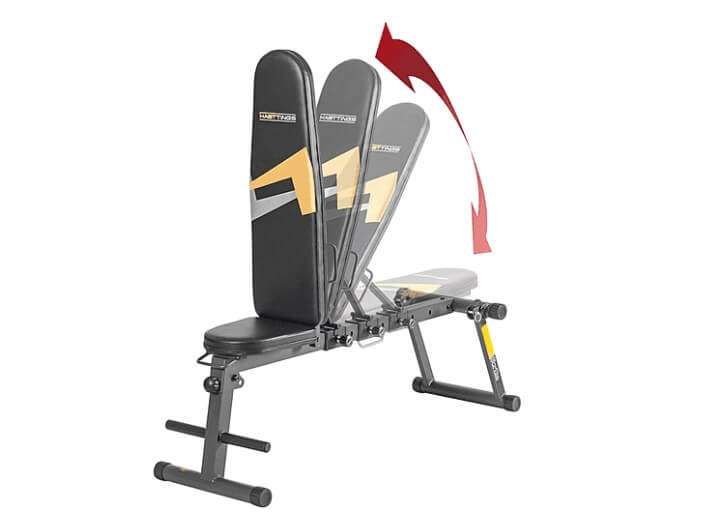 Набор 1: силовая скамья HastStrike + стойка HastStrong