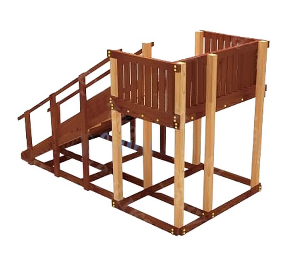 Зимняя горка ЗИМА 3 Савушка (скат 3 м)