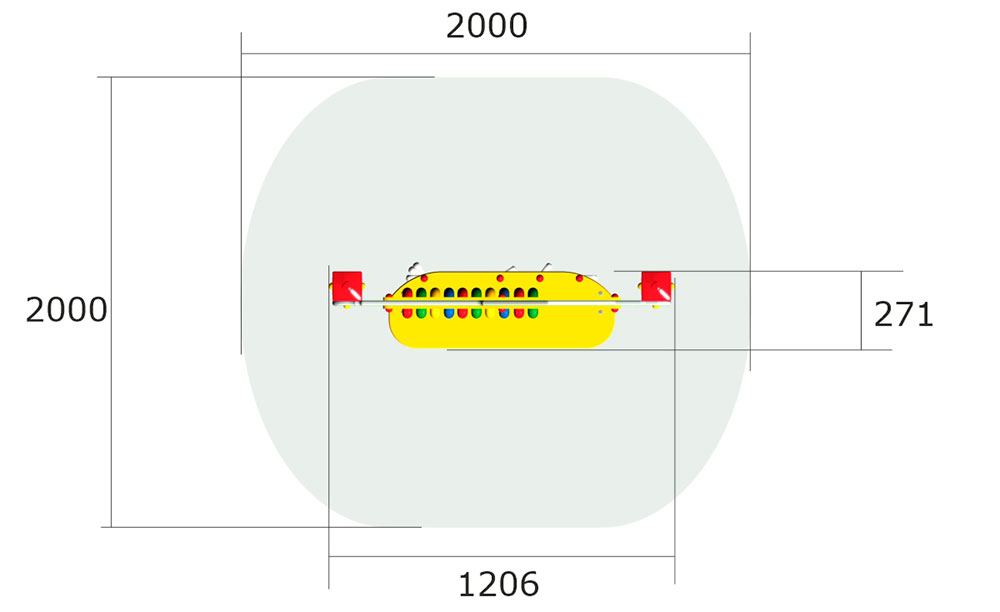 Игровая панель ZION Школа (РЭ007)