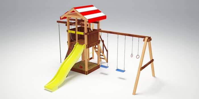 Детская площадка из дерева Савушка "4 сезона" - 3
