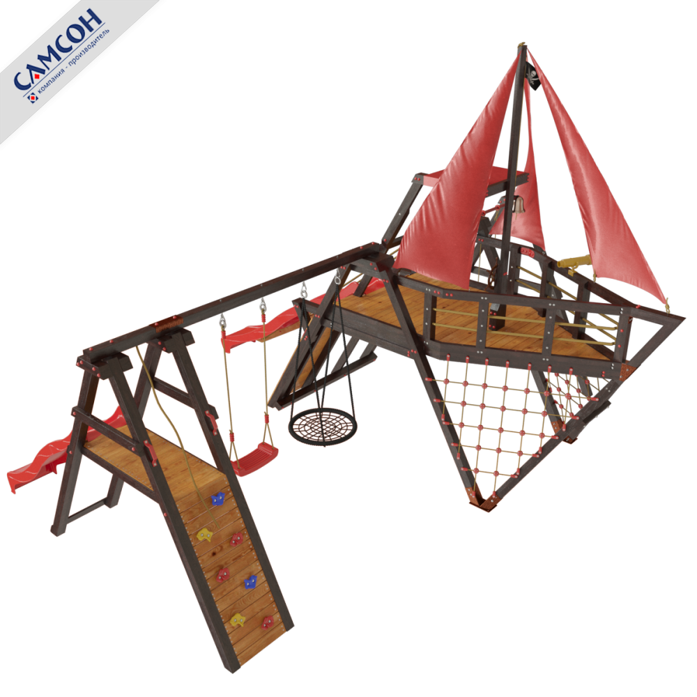 Детская площадка КАРАВЕЛЛА Самсон