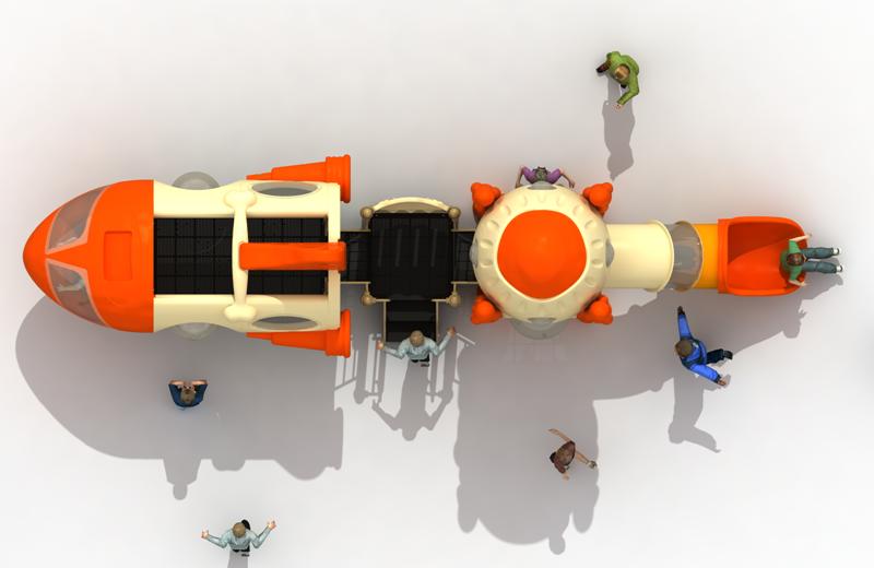 Детская игровая площадка Air-Gym Play Восток - 1 WD-FJ008, серия Авиация