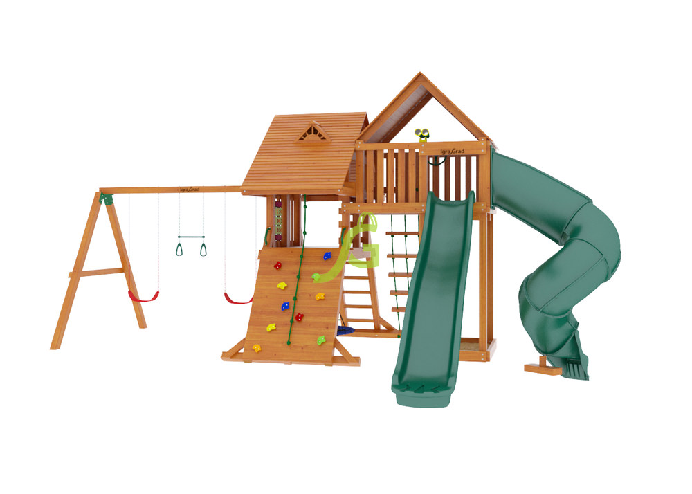 Детская площадка IgraGrad Крепость Фани Deluxe 3