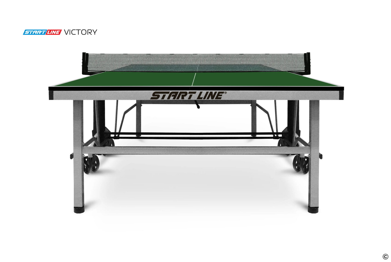 Стол теннисный СТАРТ ЛАЙН Victory Зеленый с сеткой