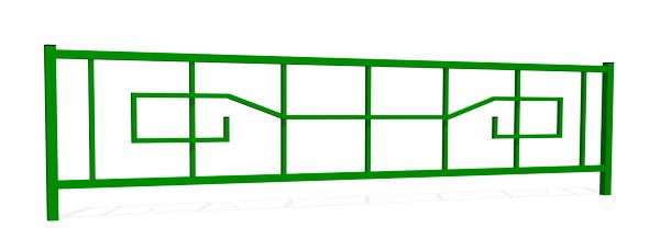 Газонное ограждение ZION ОГ-08 (ОГ008)