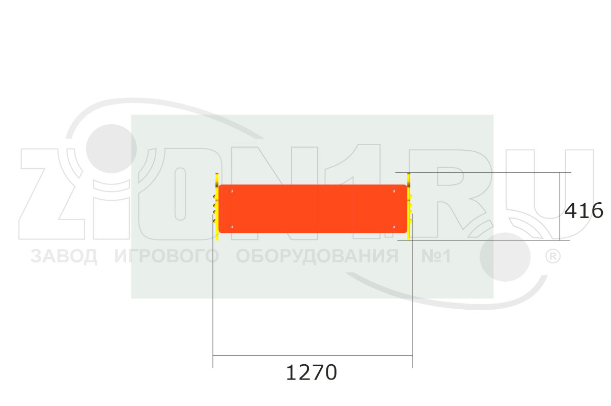 Скамейка детская ZION Кит М1 (СП220)
