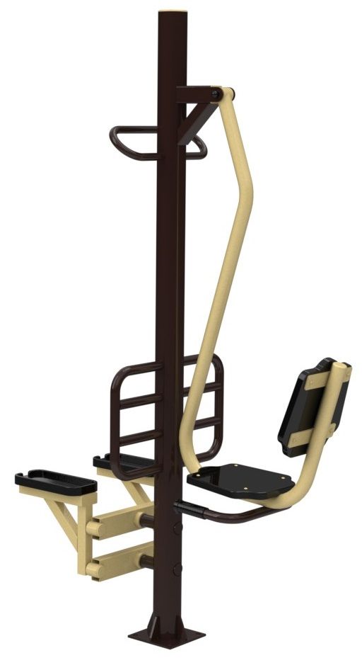 Тренажер для улицы Жим ногами и степпер Air Gym YT69