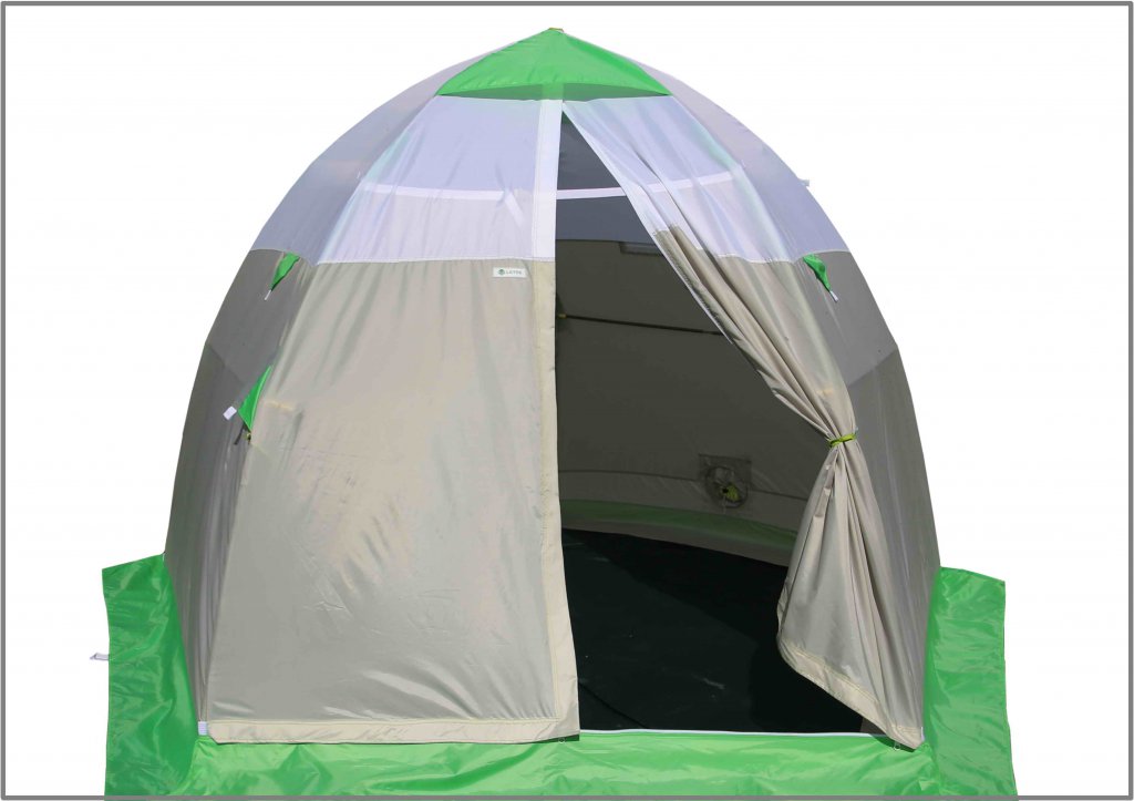 Зимняя палатка ЛОТОС 3 (алюминиевый каркас)