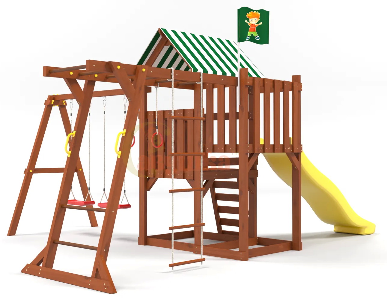 Игровой комплекс Савушка TooSun (Тусун) 4 Plus (горка 2,2 м)