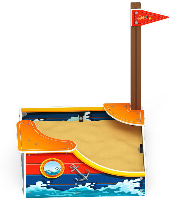 КОРАБЛИК песочница (Морской стиль) ИО 5.03.01-01