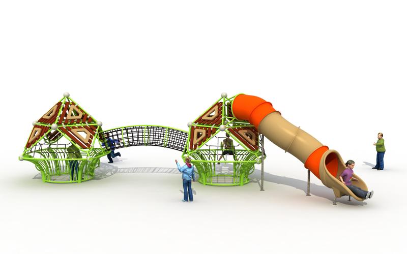 Детская игровая площадка Air-Gym Play Маленький Колибри WD-NC105, серия Птичье гнездо