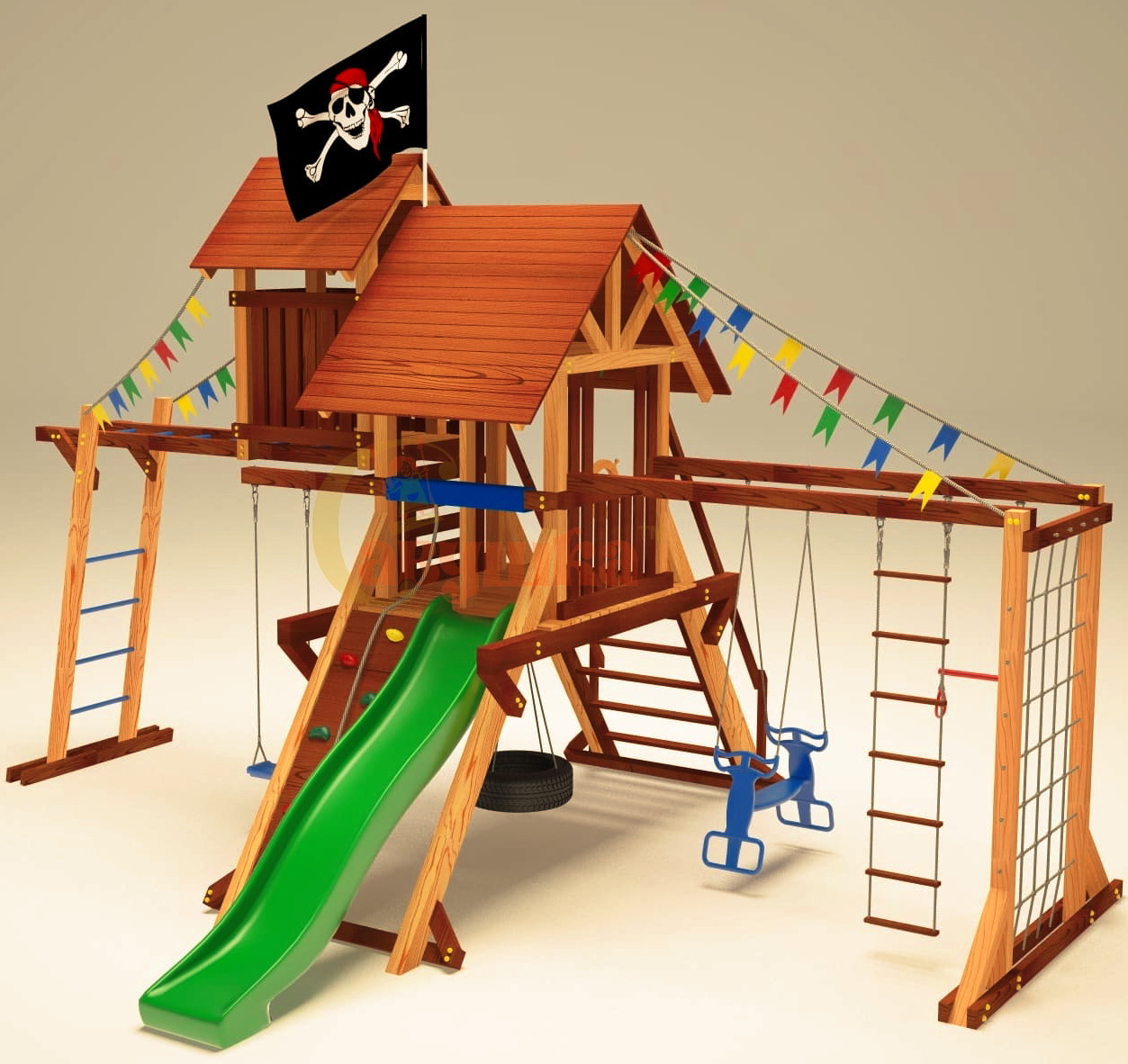 Игровой комплекс Савушка Lux - 10