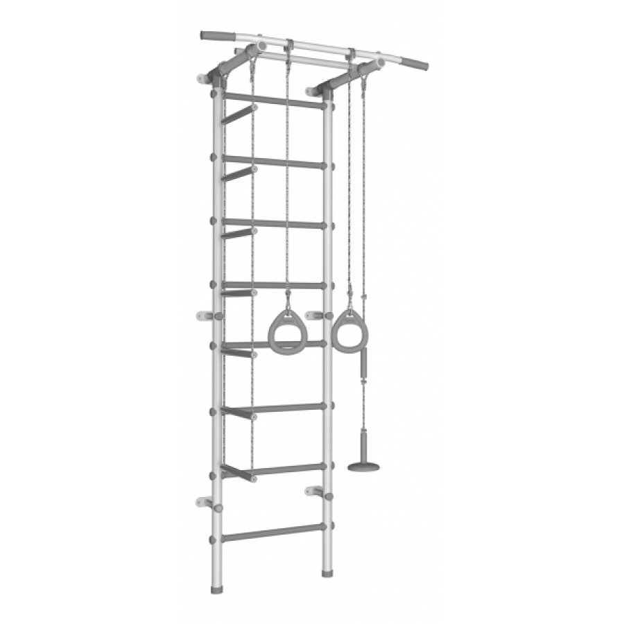 Шведская стенка Pastel 1 (бирюзовый-серый)