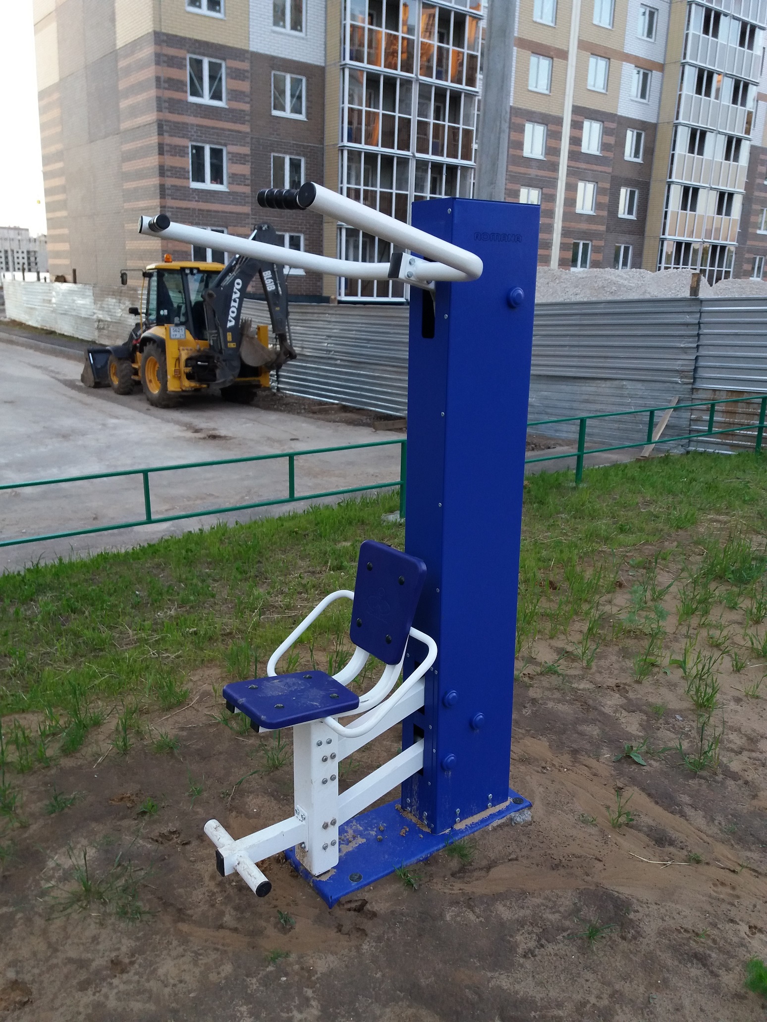 Тренажер уличный ТЯГА ВЕРХНЯЯ Romana 207.35.05