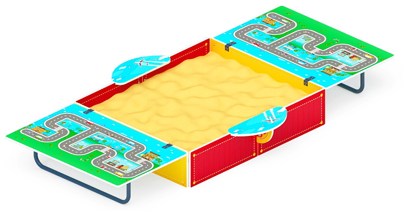 ИГРА песочница с крышкой (крупная) ИО 5.01.11-06