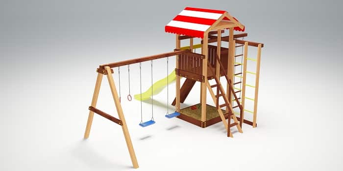 Детская площадка из дерева Савушка "4 сезона" - 3