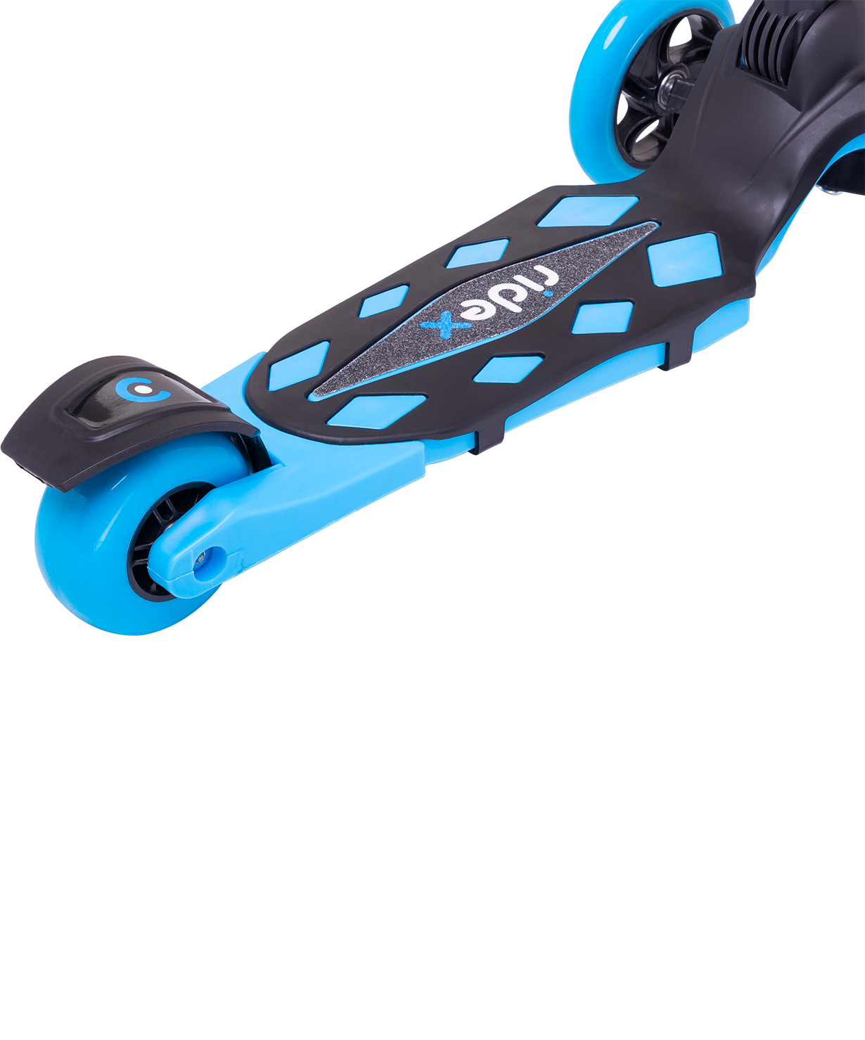 Самокат 3-колесный Robin 3D 120/90 мм, голубой