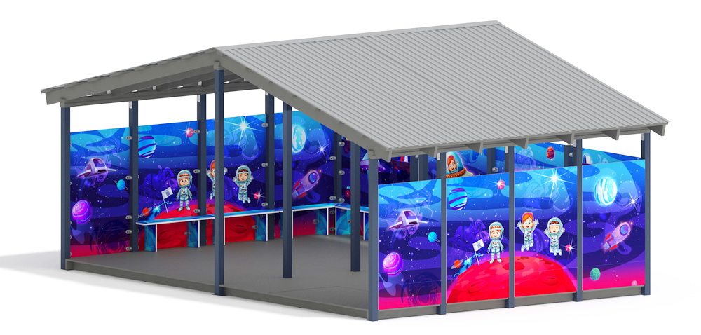 Теневой навес (Космопорт. Космос) МФ 70.6.4-08