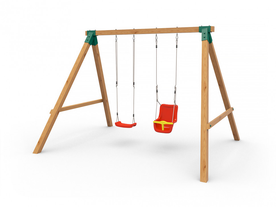 Качели дачные двойные