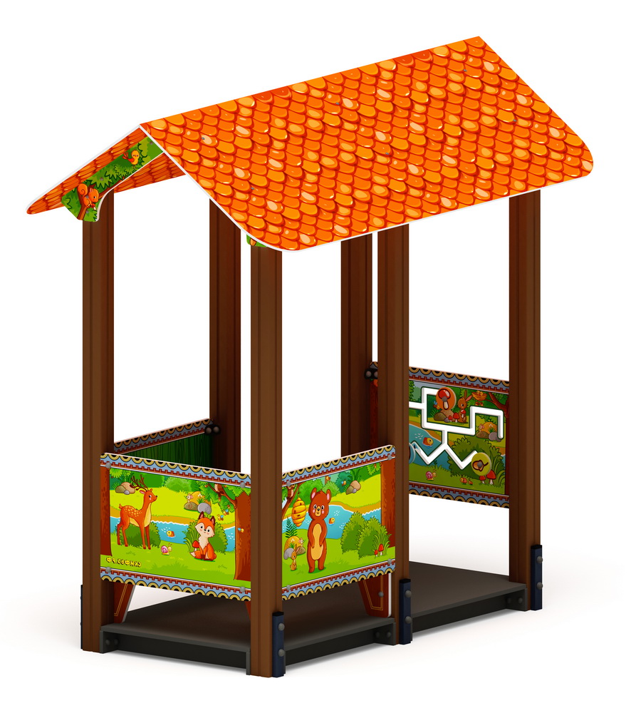 ДОМИК СРЕДНИЙ 2 (Полянка) МФ 10.01.06-04