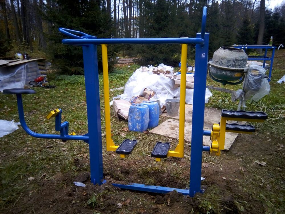 Тренажер уличный степовелошагоход  Air-Gym YT25