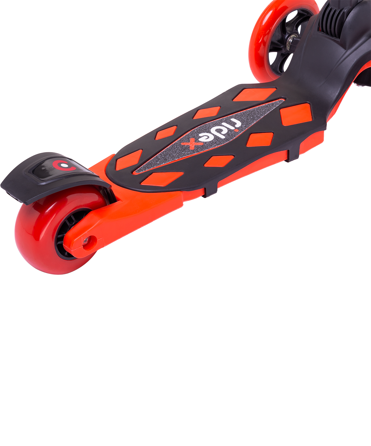 Самокат 3-колесный Robin 3D 120/90 мм, красный