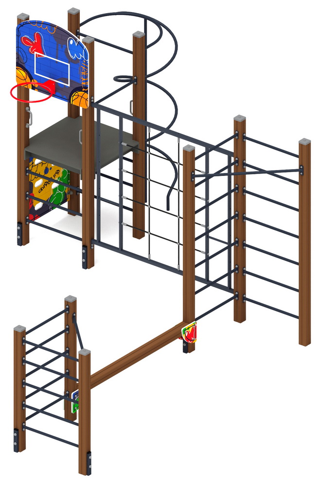 Детская площадка Спортивная серия СК 2.01.02-01