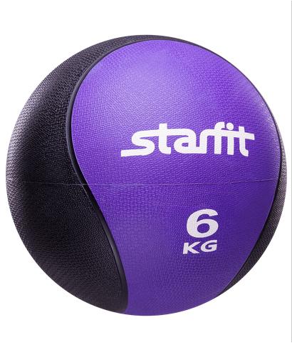 Медбол STARFIT Pro GB-702, 6 кг, фиолетовый 1/2