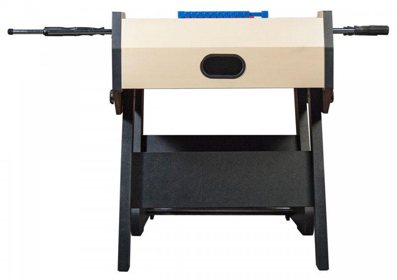 Настольный футбол (кикер) Maccabi 5 ф (140 x 75 x 89 см; светлый, складной)