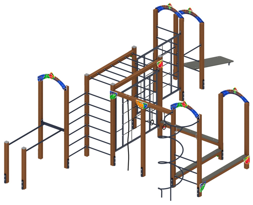 Детская площадка Спортивная серия СК 2.01.07-01