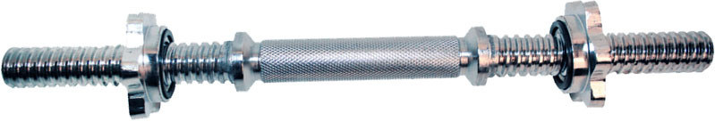 Гриф гантельный D-25, L400 (хром)