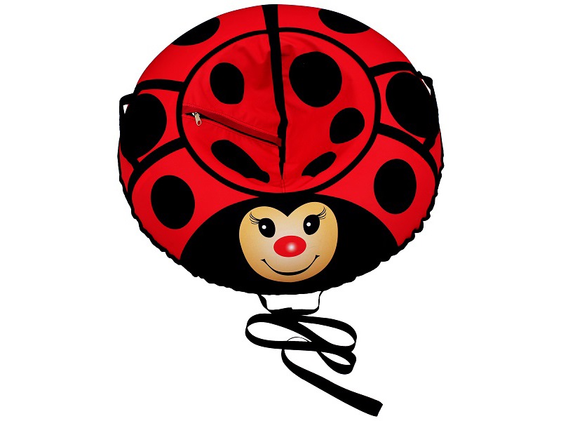 Тюбинг БОЖЬЯ КОРОВКА (110 см)