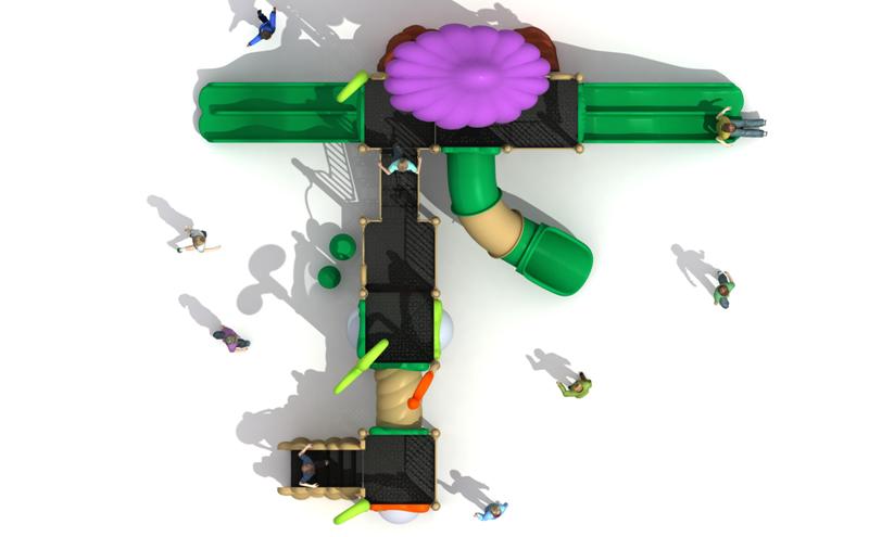 Детская игровая площадка Air-Gym Play Король грибов WD-MG105, Грибная серия