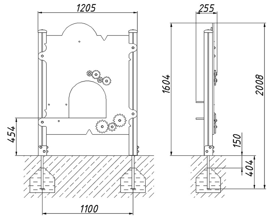Игровая панель ZION Больница (РЭ009)
