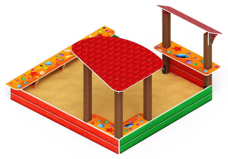 Песочный дворик (Ракушки) ИО 6.01.01-01