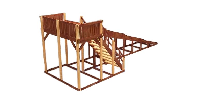 Зимняя горка ЗИМА 6 Савушка (скат 8 м)