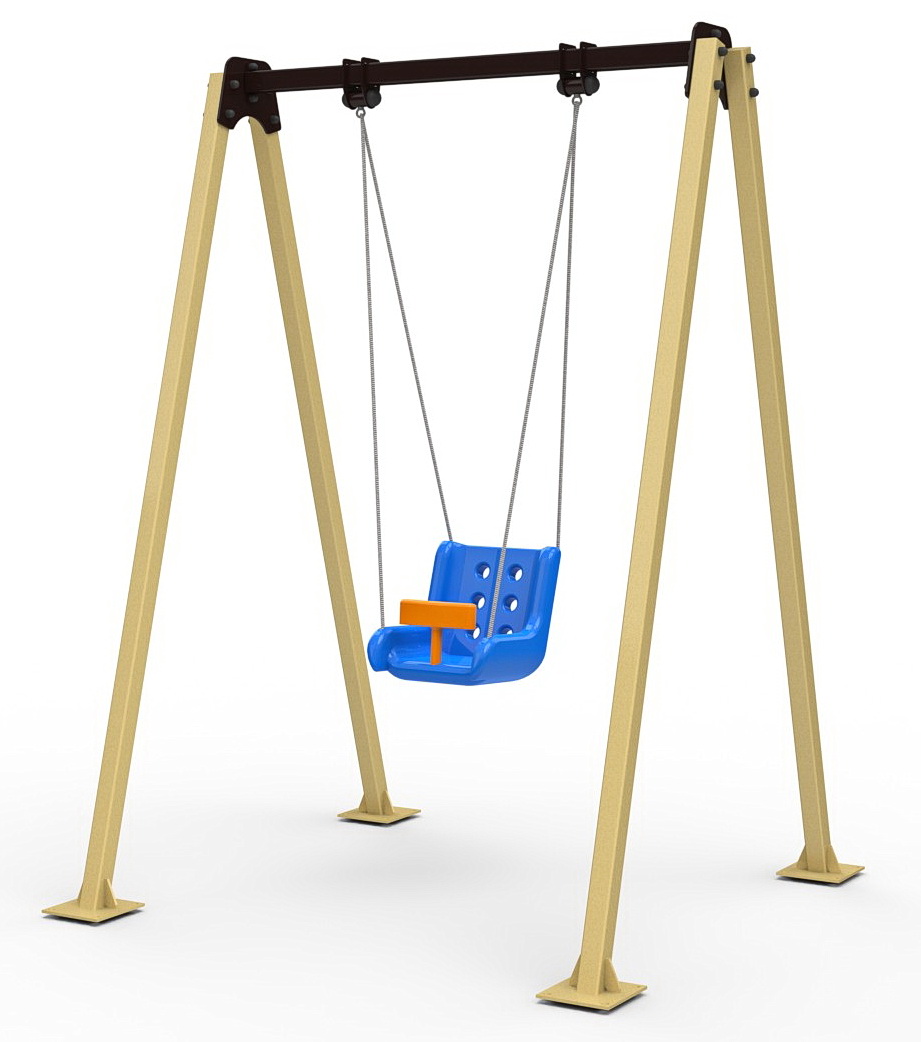 Качели детские с сиденьем со спинкой Air Gym YK60S